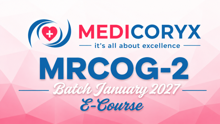 MRCOG-2 E-COURSE JANUARY 2027
